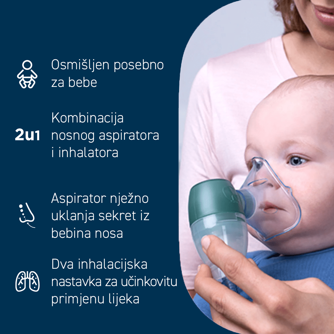 OMRON DUOBABY INHALATOR + ASPIRATOR